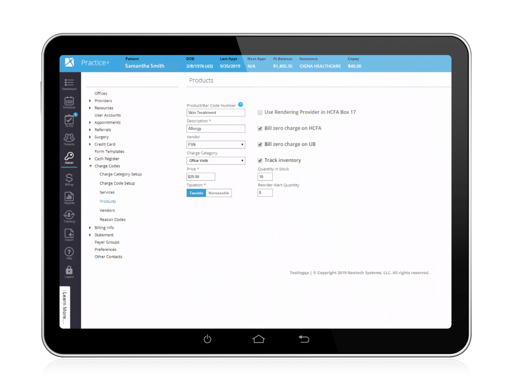 Dermatology Practice Management Inventory Management