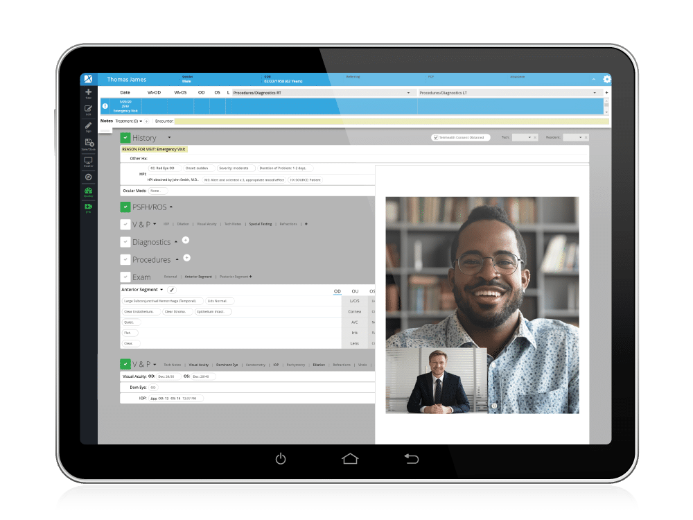 Ophthalmology EHR Telemedicine EHR Integration