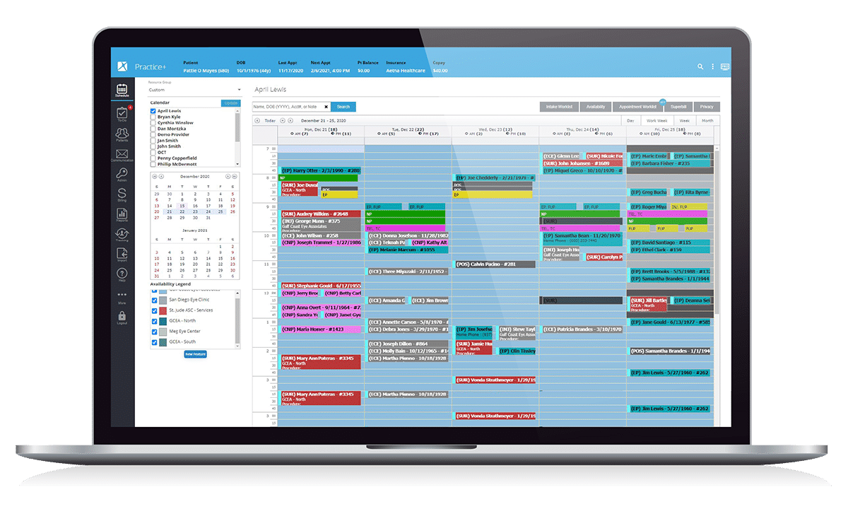 Ophthalmology_Practice Management_Advanced Scheduling