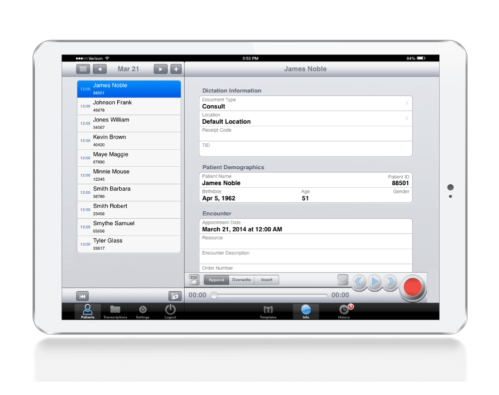 Orthopedics_EHR_Dictation