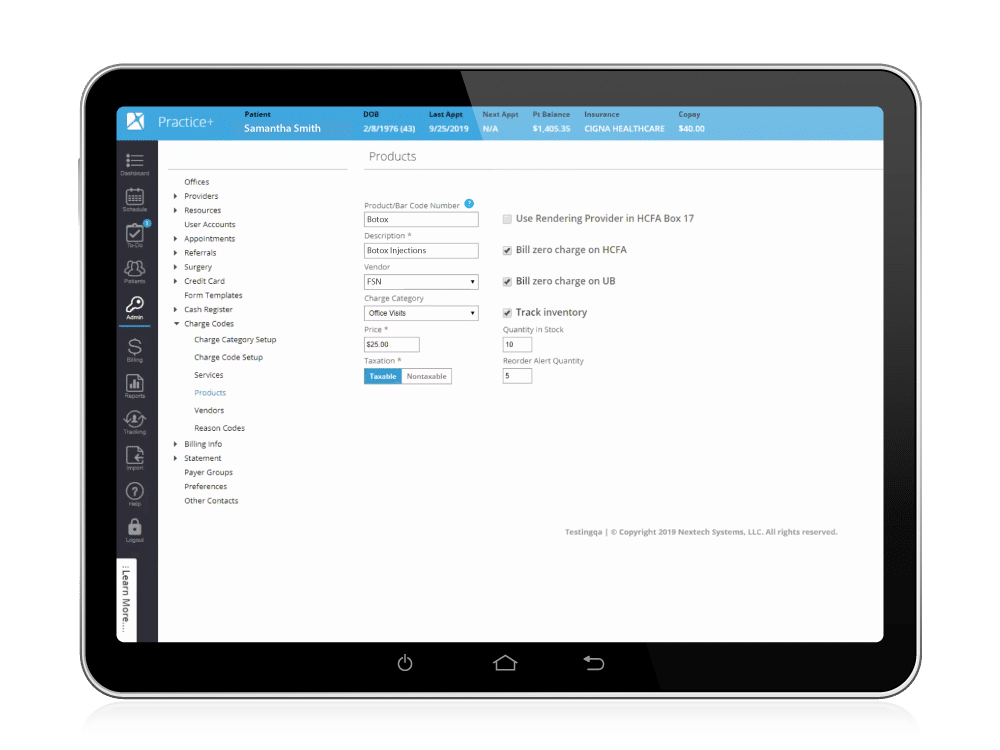 Plastic Surgery Practice Management Inventory Management