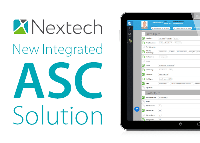 Nextech Announces Integrated ASC Solution