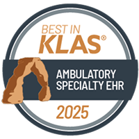 2025 Best in Klas- Ambulatory Speciality EHR