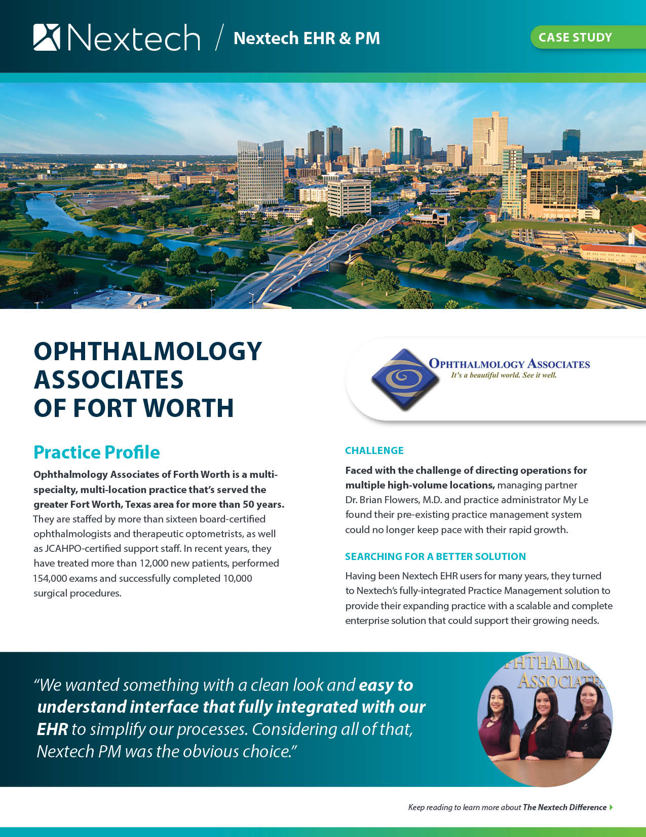 CaseStudy_OphthalmologyAssociatesOfFortWorth