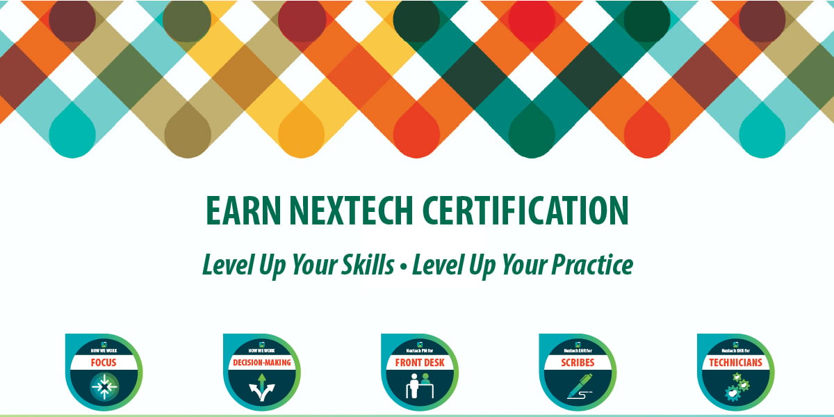 Demonstrate Your Skills & Knowledge with Nextech Certification